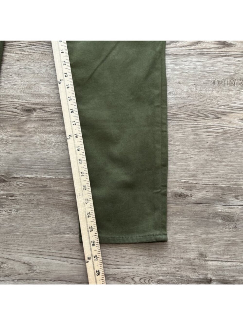 Gap High Rise Jegging Womens 20 Short Green Full Length NWT - Picture 5 of 16